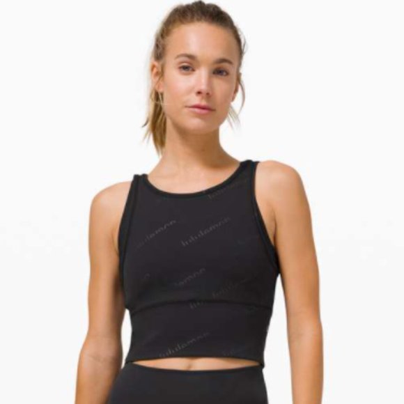 lululemon athletica Tops - Lululemon Power Pivot Tank Special Edition Black 6